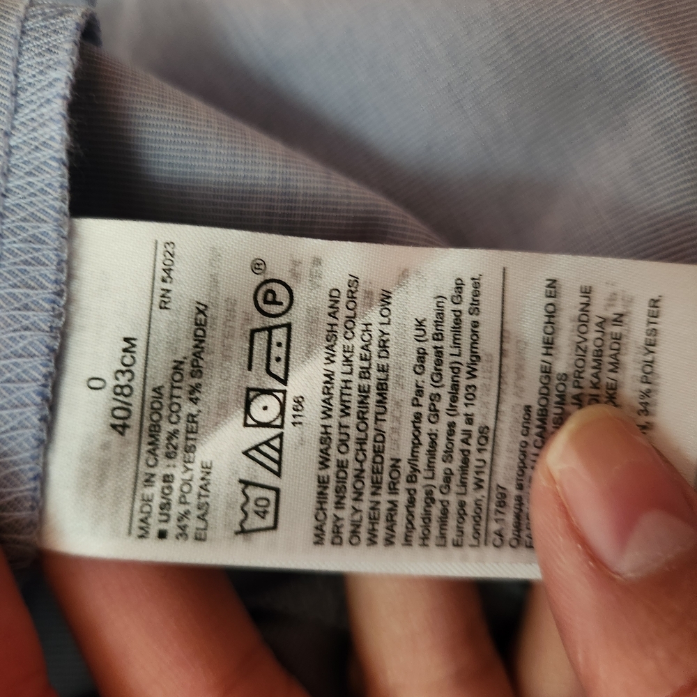 Banana Republic Rare Light Blue Asymmetrical Hem Skirt A Line High Waist Midi - Picture 6 of 10